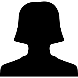 studentin silhouette icon