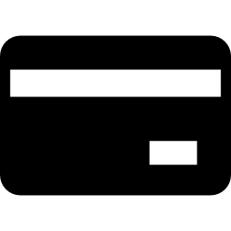 Credit card back icon