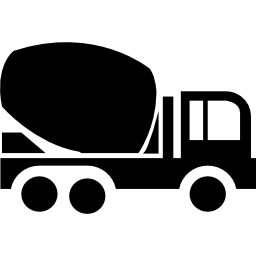 Concrete truck icon