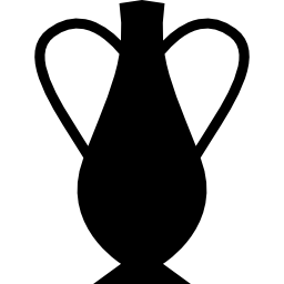 Trophy jar silhouette icon