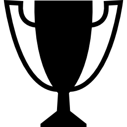 Trophy shape icon