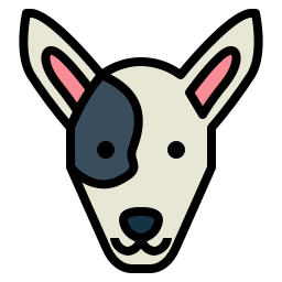 bull terrier icono