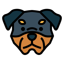 rottweiler icoon