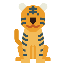 tigre icono