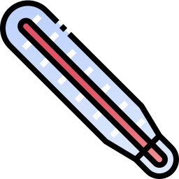 termómetro icono