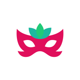 Carnival mask icon