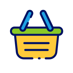 Shopping basket icon