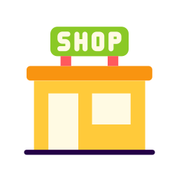 Retail store icon