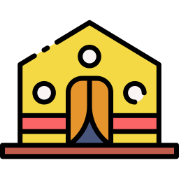 Refugee camp icon