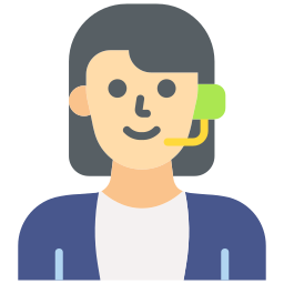 Customer service agent icon