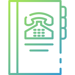 Telephone book icon