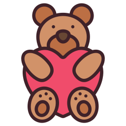 beer speelgoed icoon