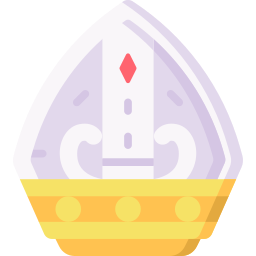 Папа корона иконка