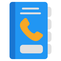 Contact book icon