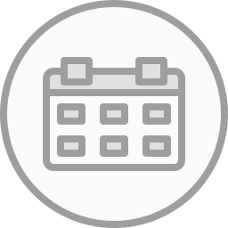 calendario icono