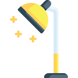 Table lamp icon