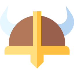 capacete viking Ícone