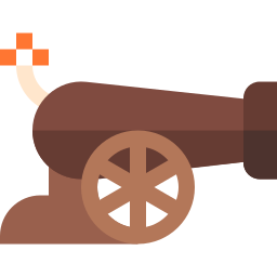 cañón icono