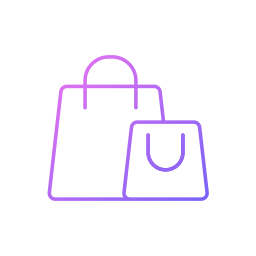 Shopping bag icon