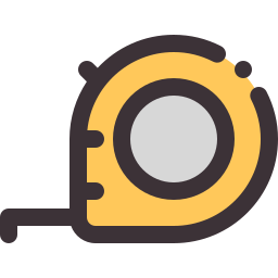 Measure tape icon