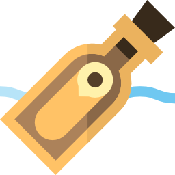 Message in a bottle icon