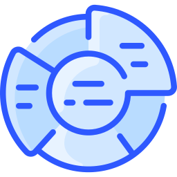 cirkeldiagram icoon