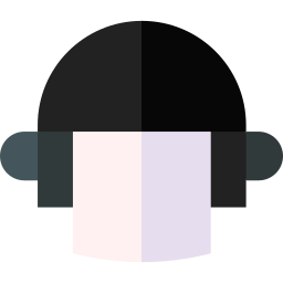 casco de policia icono