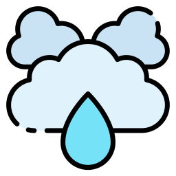 precipitación icono