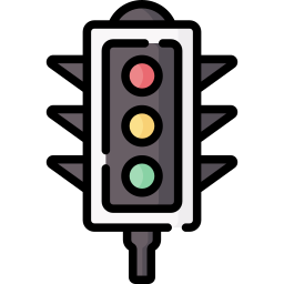 Traffic lights icon