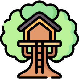 casa na árvore Ícone