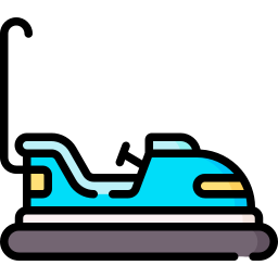 Bumper car icon