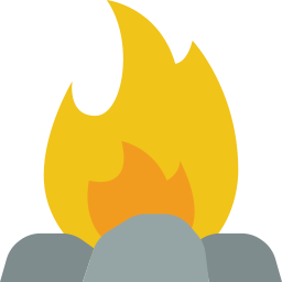 pozzo del fuoco icona