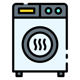 máquina de secar roupa Ícone