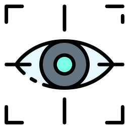 Eye scanner icon