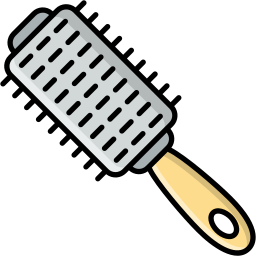 Hair brush icon