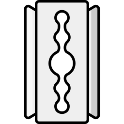 Razor blade icon