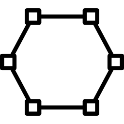 hexagone Icône