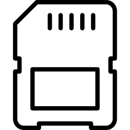 Sd card icon