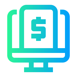 Online payment icon