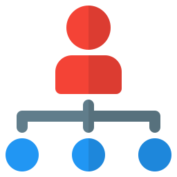 struktura organizacyjna ikona