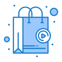 Shopping bag icon