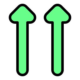 Double arrows icon