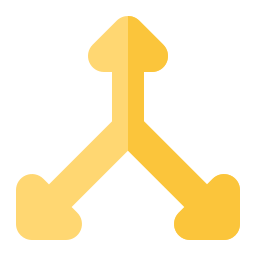 Multiple arrows icon