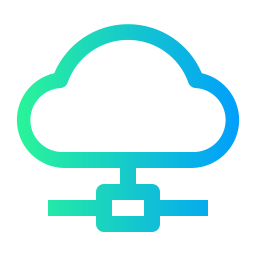 Cloud storage icon