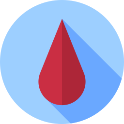 kropla krwi ikona