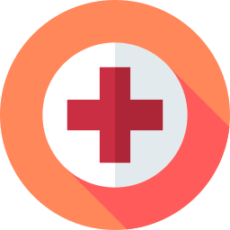 Red cross icon