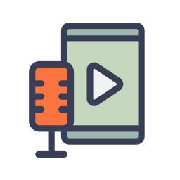 pódcast icono