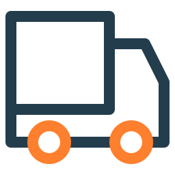 Delivery car icon