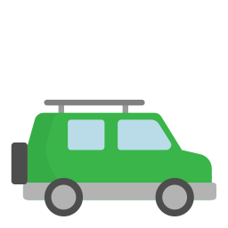Suv car icon