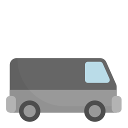 Полицейский фургон иконка